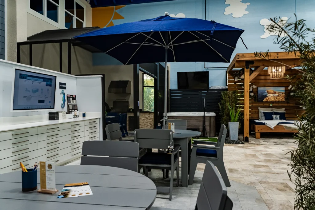 The Design Center consultation area where preconstruction conversations happen